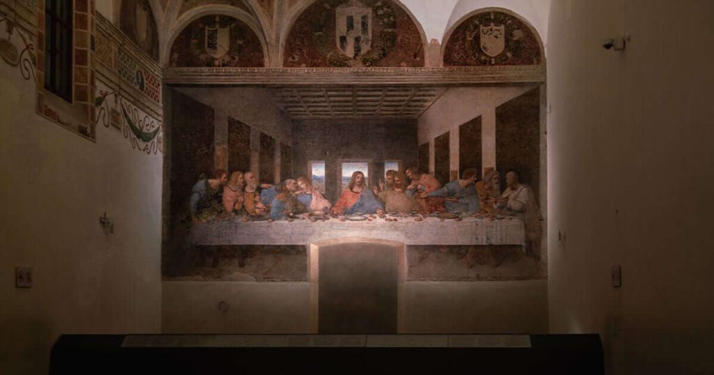The Last Supper by Leonardo da Vinci (1495-1498)