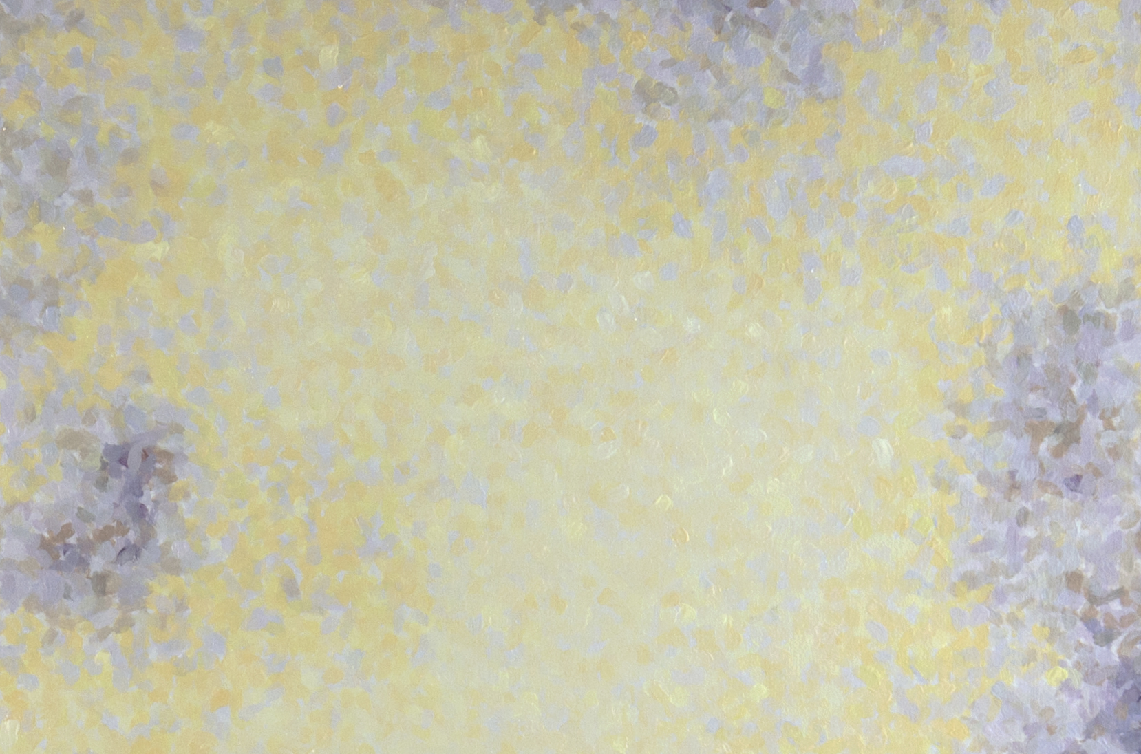 Impressionist yellow acrylic painting by Paul Kirby